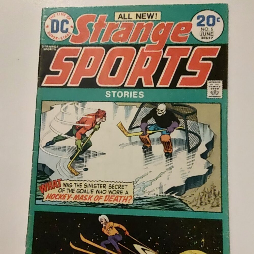 STRANGE SPORT STORIES # 5 Cover by Nick Cardy Written by Frank Robbins